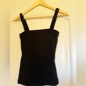 Citizens Of Humanity Black Fitted Tank Top